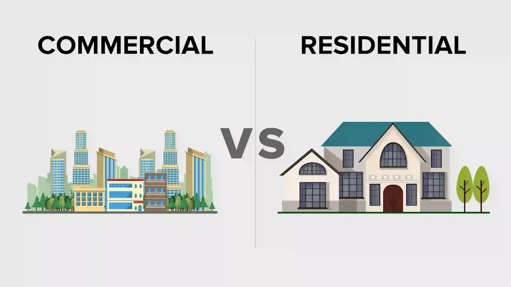 Commercial Under HDA vs Residential vs Commercial